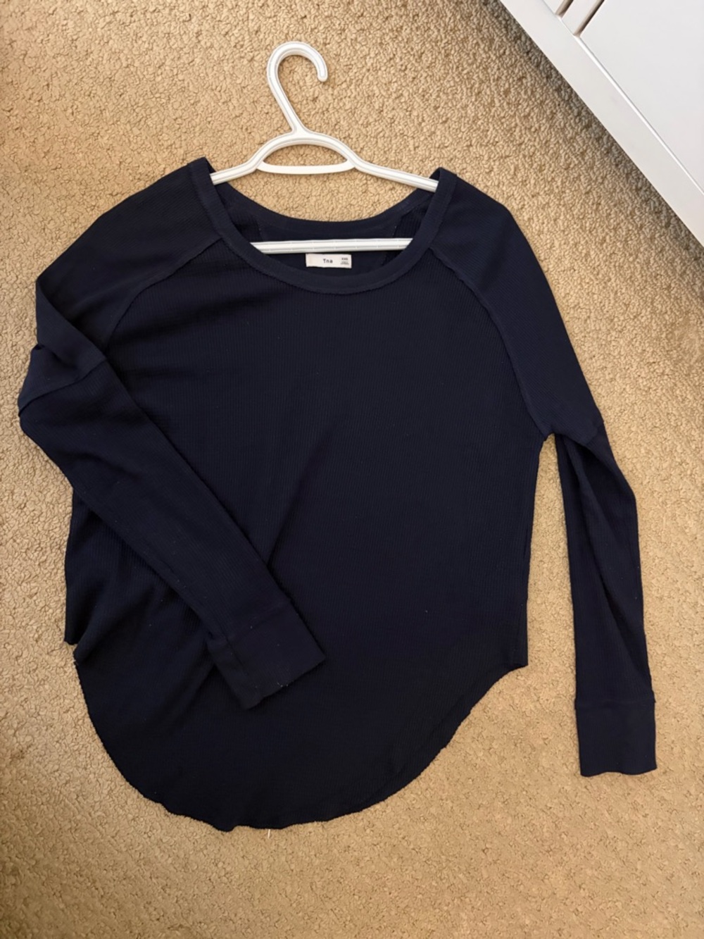 TNA LONG SLEEVE WAFFLE